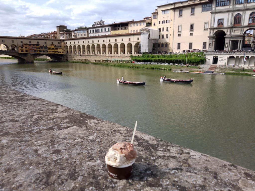 Il primo gelato al mondo, il Buontalenti.
Tour Gastronomico di Firenze